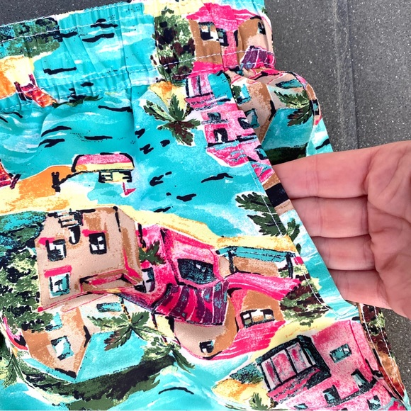FOREVER 21 mens swim trunks board shorts bathing suit tropical print NEW L men’s - Picture 4 of 9